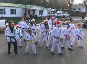 Liberty Christmas Parade features Middle Tennessee Taekwondo