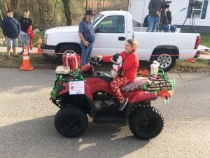Liberty Christmas Parade: For kids, Alexis Reynolds won 1st place