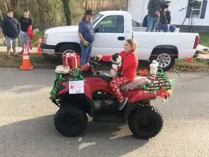 Liberty Christmas Parade: For kids, Alexis Reynolds won 1st place
