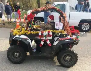Liberty Christmas Parade: The Spirit award went to Bill Stanton -1st place