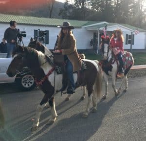 Liberty Christmas Parade features Horseback Riders