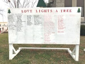 Love Lights Reflect Support for American Cancer Society
