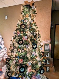 WJLE was judged to have the Best Themed Tree: WJLE (Golden Oldies Theme) at the Annual Festival of Trees Monday night at the county complex. The tree was decorated by WJLE employee Shawna Willingham. The event was held to collect toys for the Last Minute Toy Shop