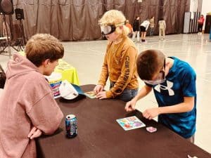 A Christmas/New Year Party was held Friday night at the Elizabeth Chapel Baptist Church gym for youth involved in the recently created “Choosing to Change” program in DeKalb County.