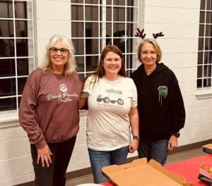 Lisa Cripps, Coordinator of the DeKalb Prevention Coalition, Allison Keith of the Smith and DeKalb County Health Departments, and Barabare Kannapel, who was instrumental in starting “The SPOT” in Smith County several years ago.