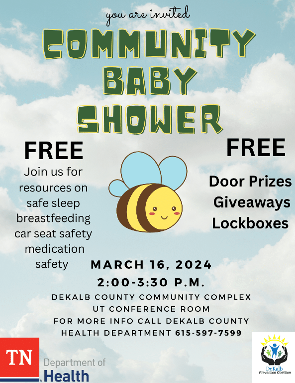 DeKalb Prevention Coalition Joins Local Health Department to Host Community Baby Shower