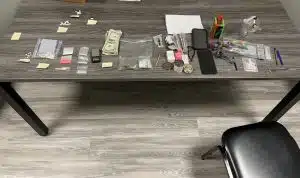 A search warrant executed by Smithville Police Tuesday night resulted in the arrest of 39-year-old Frank Andy Checchi and his girlfriend, 36-year-old Randi Renee Dossett of 549 Cooper Street for child abuse or neglect and for various drug charges. Two small children, ages 3 & 4 were also removed from the home by the Department of Children Services after authorities discovered the family to be living in squalid conditions..