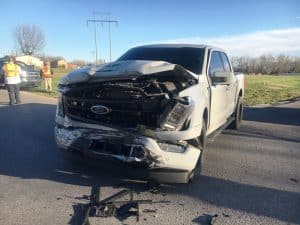 2023 Ford F150 driven by 30-year-old Louis Richards of Smithville