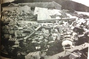 Tornado demolished the gymnasium behind the Dowelltown Elementary School 50 years ago