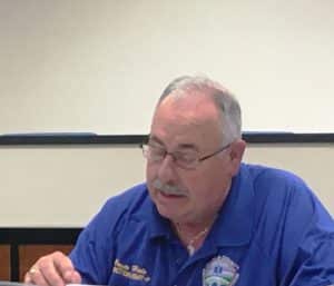 DeKalb EMS Director Hoyte Hale addressed County Budget Committee Tuesday Night