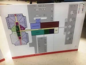 The jail committee recommends “Scenario 2” schematic plan (shown here) for future construction of judicial center