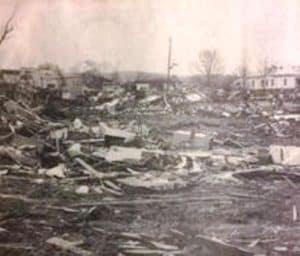 Tornado destroyed the home of Gilbert Walden in Dowelltown 50 years ago