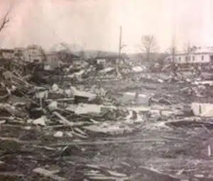 Tornado destroyed the home of Gilbert Walden in Dowelltown 50 years ago