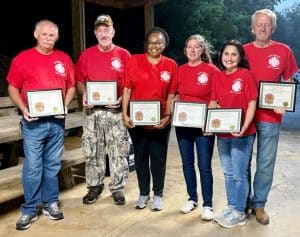 DeKalb Fire Department Citizen Fall Fire Academy Graduates (L-R): Victor Harvey, Larry Williams, Joanne Williams, Lissa Riley, Janet Carey, Cliff Carey