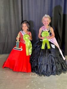 DeKalb Fair Little Miss Pageant: Miss Congeniality Jazmin Perez of Smithville (pictured left), the 4-year-old daughter of Joel Perez and Blanca Jones and Most Photogenic Hattie Donnell of Alexandria (pictured right), the 5 year old daughter of Travis and Amber Donnell.