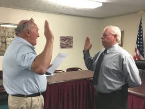 The Town of Alexandria has a new police chief - Kenneth (K.D.) Smith of Brush Creek