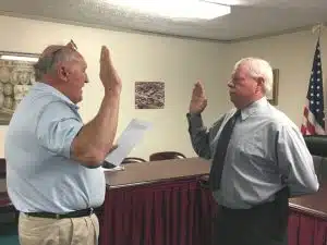 The Town of Alexandria has a new police chief - Kenneth (K.D.) Smith of Brush Creek