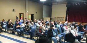 During the public comment period at the county jail committee meeting Monday night questions were taken from a large group of residents who turned out to give their opinions and, in some cases to express their frustrations.