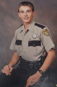 Patrick Ray in 1989 when he joined the DeKalb County Sheriff's Department as deputy