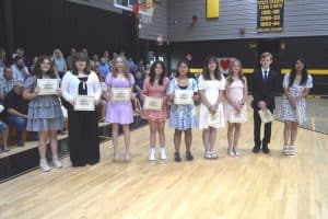 DeKalb West A & B Honor Roll for the entire year were: Kylie Pierce, Halia McDaniel, Makenna Lomas, Yesica Gonzales, Bella Gonzalez, Katelynn Fry, Cryslan Cecil, Adam Brown, and Jaretzy Aguila
