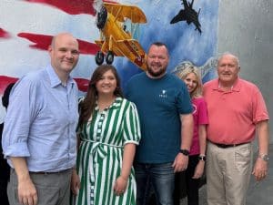 DEKALB COUNTY REPUBLICAN PARTY ELECTS OFFICERS: Pictured (L to R): Clint Hall (Secretary), Kaylee Allen (Vice-Treasurer), Ryan Mollinet (Chair), Melissa Miller (Vice-Chair), & Vester Parsley (Treasurer).