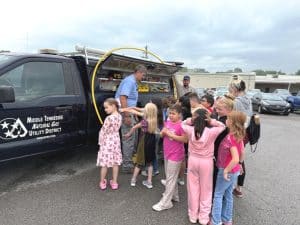 Middle Tennessee Natural Gas Utility District visits SES during Careers on Wheels Event