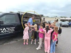 Middle Tennessee Natural Gas Utility District visits SES during Careers on Wheels Event