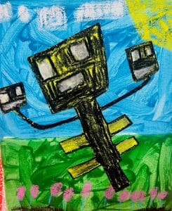 *DeKalb Art Exhibit Winner- Division 1: Kindergarten- 1st Grade: 1st Place- John Linder