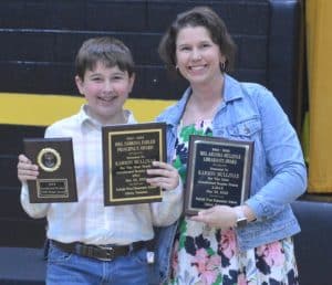 Karson Mullinax Wins the Two Top Reading Awards at DeKalb West