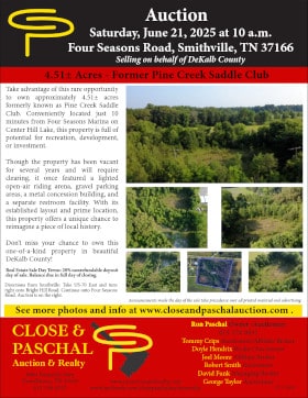 Close & Paschal Auction