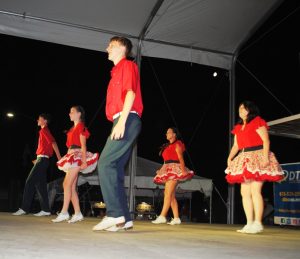 NCHC Traditional Line Dancing sponsored by The Male Room Brotique: First Place- Guyan River Cloggers of Ranger, West Virginia