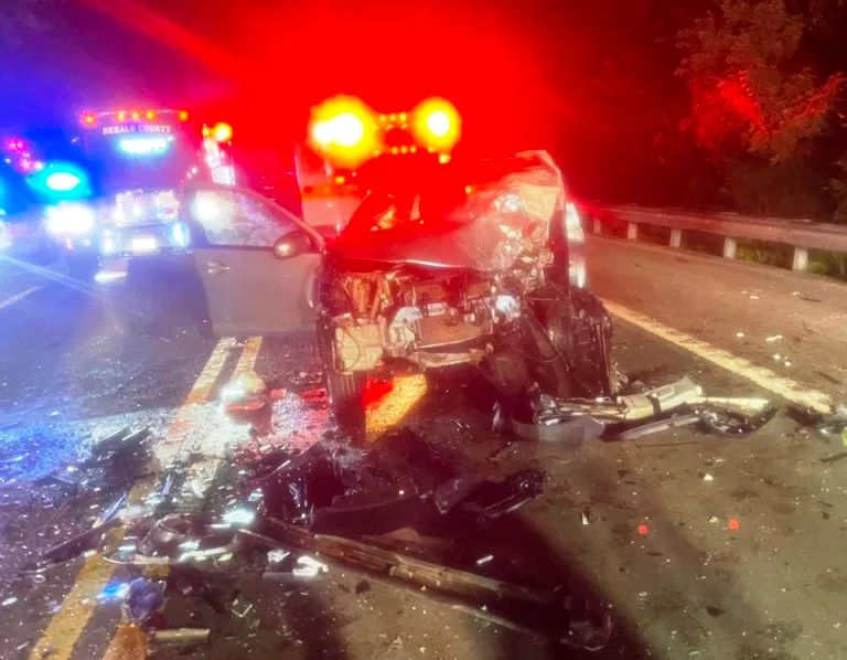 Fatal crash on Cookeville highway (DeKalb Fire Department Photo)