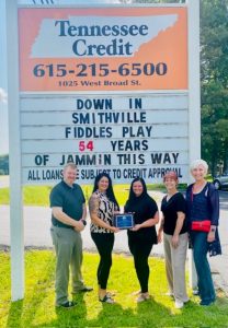 Most Original – Tennessee Credit – “Down in Smithville Fiddles Play, 54 Years of Jammin’ This Way!”
