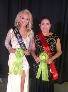 2025 Mrs. Fair Queen Most Photogenic Monica Perez (left) and Shelia Tiner (right) was awarded Miss Congeniality