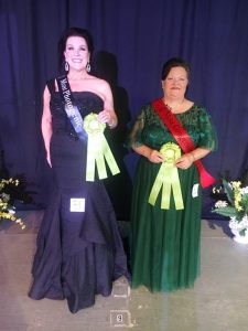 2025 Senior Fair Queen Most Photogenic Twana Roberts (left) and Teresa Wright (right) was named Miss Congeniality