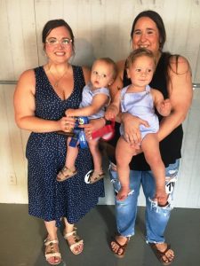 DeKalb Fair Toddler Show: *Boys (13-18 months). Winner: Walker Phoenix White (left), 13 month old son of Phillip and Brittany White of Liberty. Runner-up: Jagger Davis (right) 13-month-old son of Tyler and Taylor Davis of Alexandria