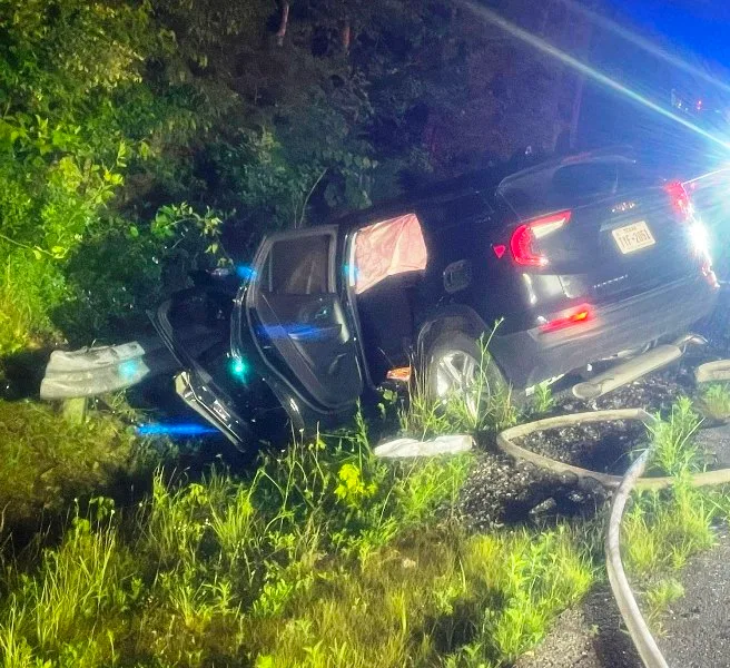 Woman and two children injured (DeKalb Fire Department Photo)