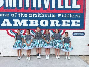 Little Liberty (left to right): Claire Cripps, Lexi Carroll, Caroline Williams, Alanah Williams, Adelann Taylor, Emmie Edwards (not pictured: Boaz and Lander Bohannon)